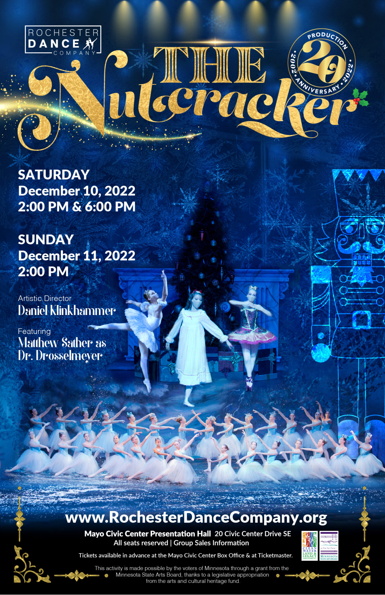 The Nutcracker 2022 Rochester Dance Company